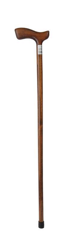 Levně Hůl dřevěná s rovnou rukojetí HD 95/1 95 cm