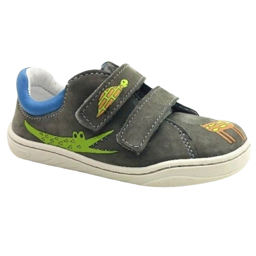 Levně Chlapecká barefoot obuv TD/24676 grey, Santé 20 chlapci šedá