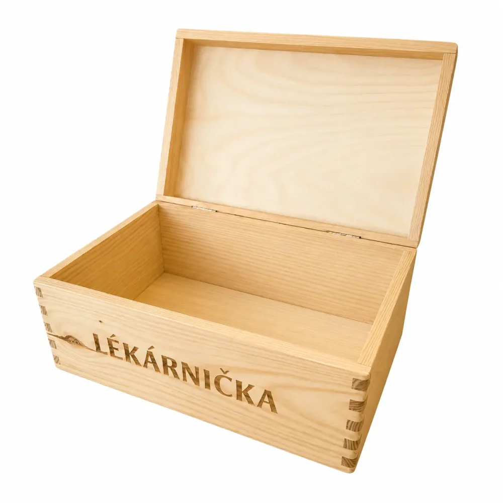 Levně Lékárnička dřevěná EMPOLAS
