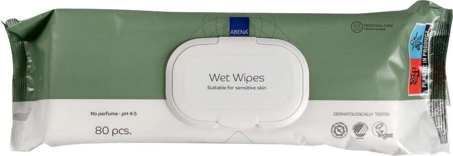 Levně ABENA Skincare - vlhké čisticí ubrousky 80ks