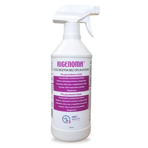 Levně RIGENOMA aktivní čisticí roztok bez oplachování s OZOILE 750 ml