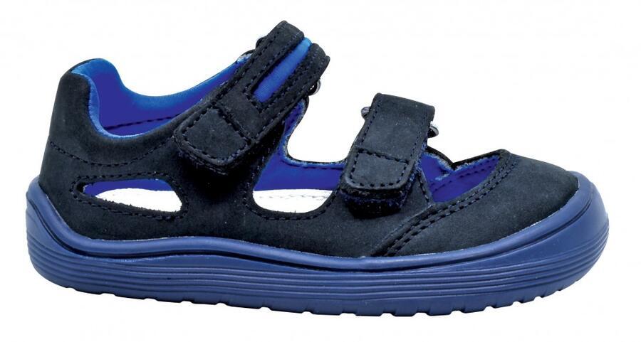 Levně Chlapecké barefoot sandály PADY denim, Protetika modrá 22 chlapci