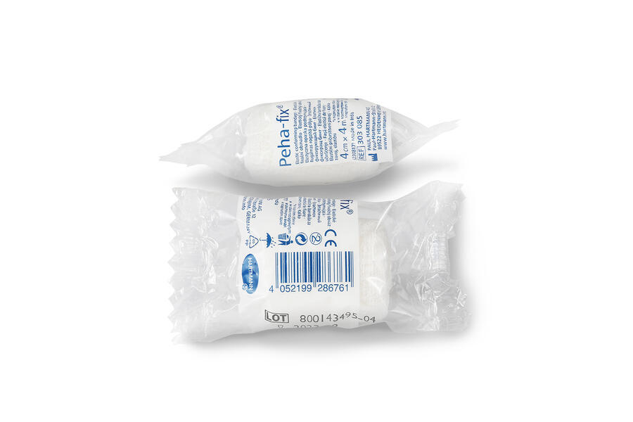 Levně Obinadlo elastické fixační Peha-fix 1 ks 4 cm x 4 m