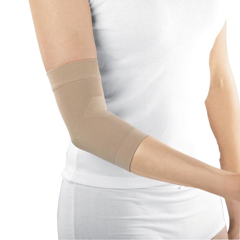 Levně Elastická loketní bandáž, MEDI Elbow support, barva tělová 5