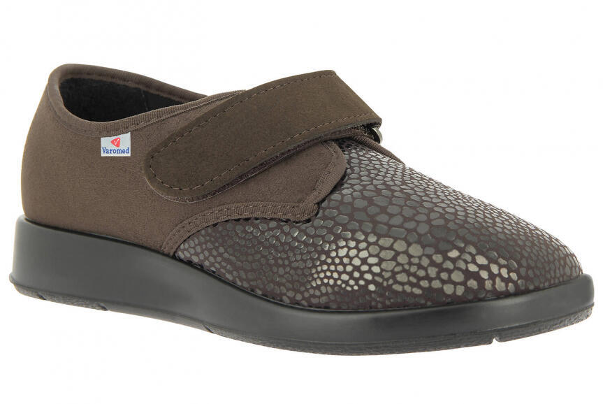 Levně Dámská strečová obuv 60811 MOCCA, Varomed hnědá 38 ženy