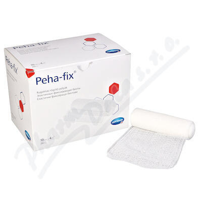 Levně Obinadlo elastické fixační Peha-fix 20 ks 10 cm x 4 m