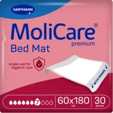 Podložky MoliCare Bed Mat 7kap zál 60x180 30ks MoliNea