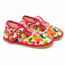 Dívčí barefoot papuče COLORFUL CANDY, Beda