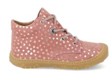 Dívčí barefoot obuv DOTS 320 strawberry, Ricosta