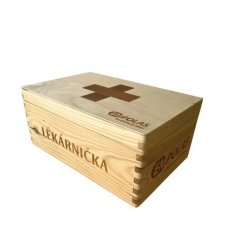 Lékárnička dřevěná EMPOLAS
