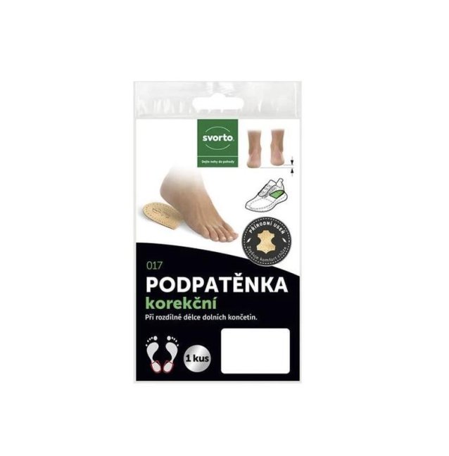 Podpatěnka korekční 1 cm Svorto 017b