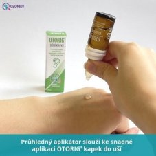vzorek OTORIG  – ušní kapky
