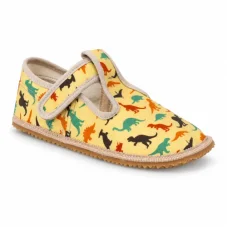 Chlapecké barefoot papuče 060010/W DINOSAURS, Beda