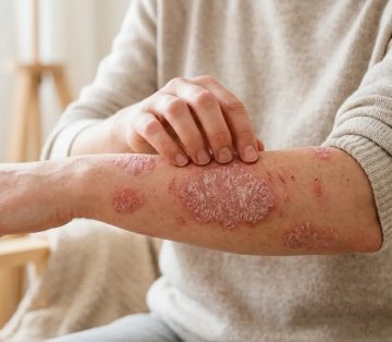 Lupénka (psoriáza): co to je, jak se projevuje a jak pečovat o postiženou kůži
