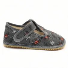 Chlapecké barefoot papuče 060010/W GREY FORMULA, Beda