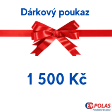 Dárkový poukaz 1.500 Kč