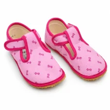 Dívčí barefoot papuče 060010/W BOWS, Beda
