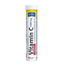 Biotter Vitamín C 1000mg FORTE 20ks šumivých tbl.