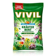 VIVIL Byliny - 23 druhů + mentol bez cukru 60g