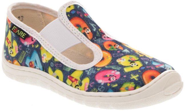 Dětské barefoot papuče 5101401, FARE BARE