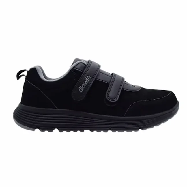 Diabetická obuv PIANO BLACK, Diawin