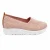 Dámské látkové mokasíny FRANCENE light pink, Looke
