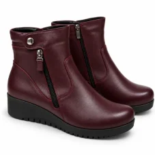 Dámská  zimní obuv 231220/6 bordó, Mintaka