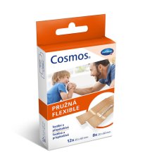 COSMOS náplasti Pružná 2vel. 20ks (Flexible)