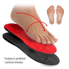 Ortopedické vložky do bot s patním lůžkem, Svorto 005