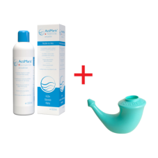 ActiMaris Sensitiv roztok 300 ml + Rhino Horn konvička na výplach nosu pro děti