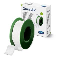 Náplast fixační OMNISILK z bílého hedvábí