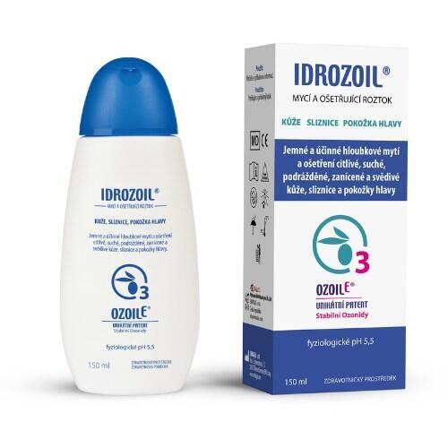 IDROZOIL mycí a ošetřující roztok 150 ml