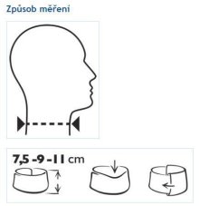 Krční límec měkký anatomický - Ortel C1 Anatomic