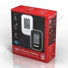 Glukometr FORA Diamond PRIMA (bílý, černý, červený)
