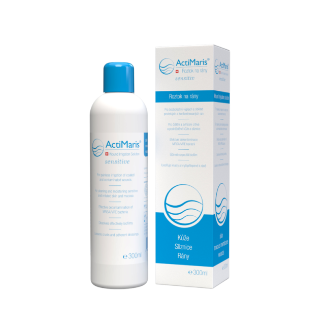 ActiMaris Sensitiv roztok 300 ml - na rány, záněty, infekce