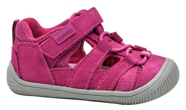 Barefoot dívčí sandálky KENDY FUXIA, Protetika