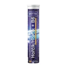 Biotter Hořčík s vitamínem B6 pomeranč 20 šumivých tablet