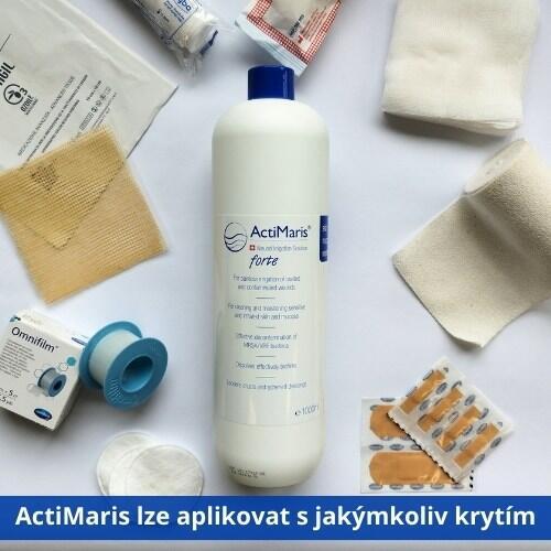 ActiMaris Forte roztok 1000 ml - na čištění a rychlé hojení