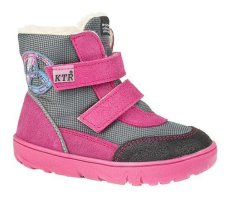 Dětské zimní boty, KTR - fuxia