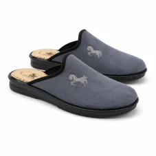 Pánské hřejivé pantofle LX/630 grey, Santé