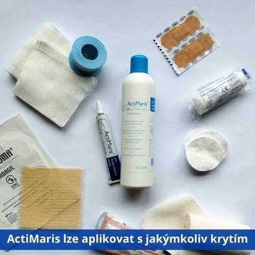 ActiMaris gel 20 g + Sensitiv roztok 300 ml na citlivé rány