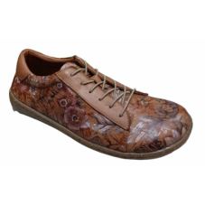 Dámská barefoot obuv 404488 tan flower, KTR