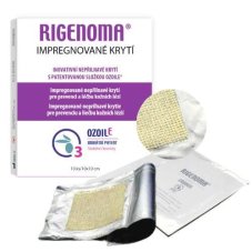 RIGENOMA impregnované nepřilnavé krytí s OZOILE 10 ks