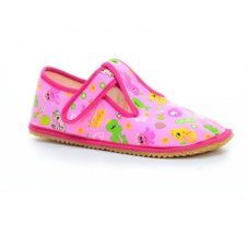 Dívčí barefoot papuče PINK FISH, Beda