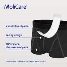 Absorbční prádlo Molicare MEN 1 ks + vložky X-Change 5 ks