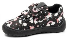 Dívčí barefoot boty KORO black uni, Protetika