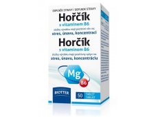 Biotter Hořčík 125mg s vitamínem B6 tbl.50