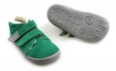 Chlapecké zimní barefoot boty s kožíškem SAM - BEDA