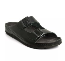 Pánské zdravotní pantofle ZENO black, Batz