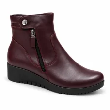 Dámská  zimní obuv 231220/6 bordó, Mintaka
